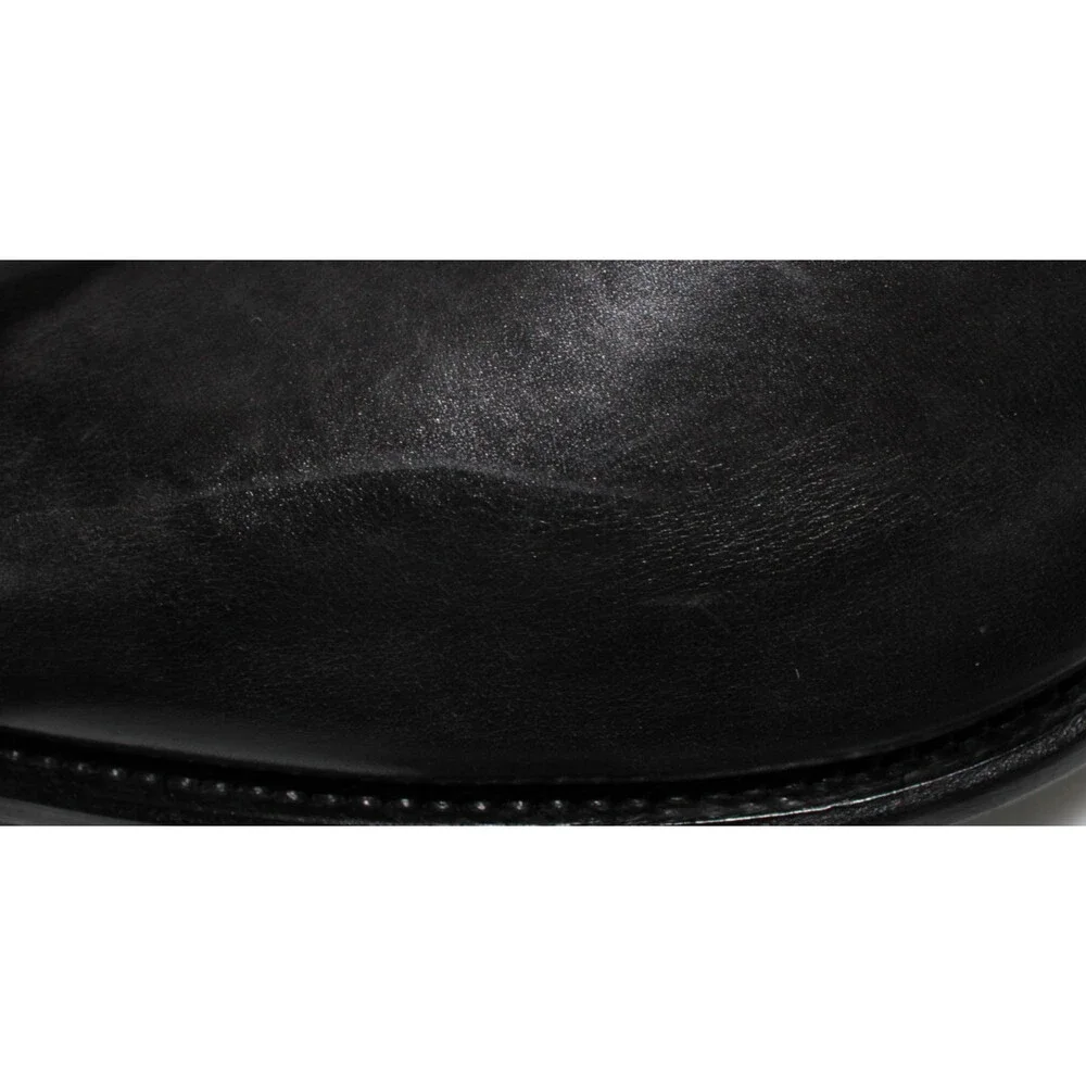 Di Bianco NWD Chelsea Boots Size 9 US in Dark Gray Leather Made in Italy